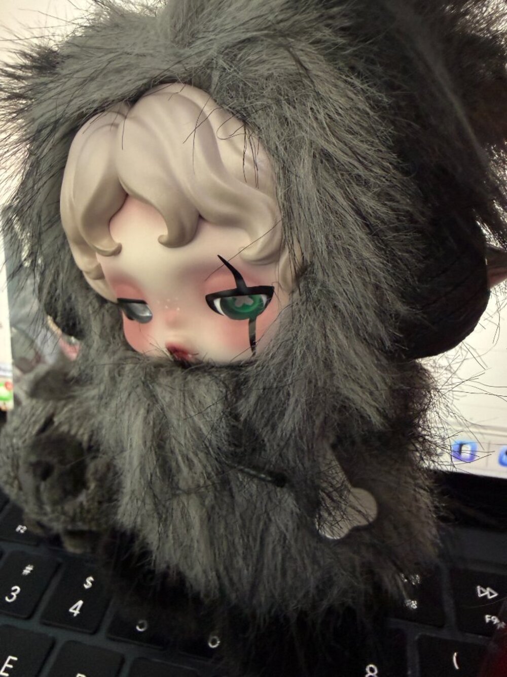 RARE SECRET - Pop Mart SkullPanda You found me Series - Buddy Doggie